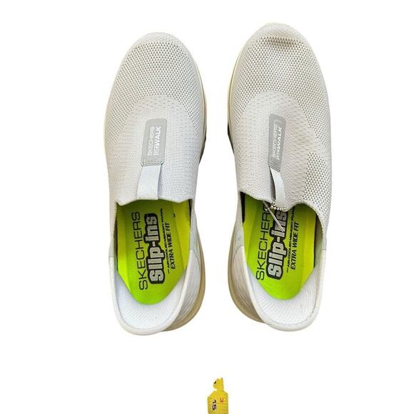 Men's Skechers, Slip-ins: GO WALK 6 - Size 8.5- Wide Width 216278WW-GRY - Picture 10 of 12